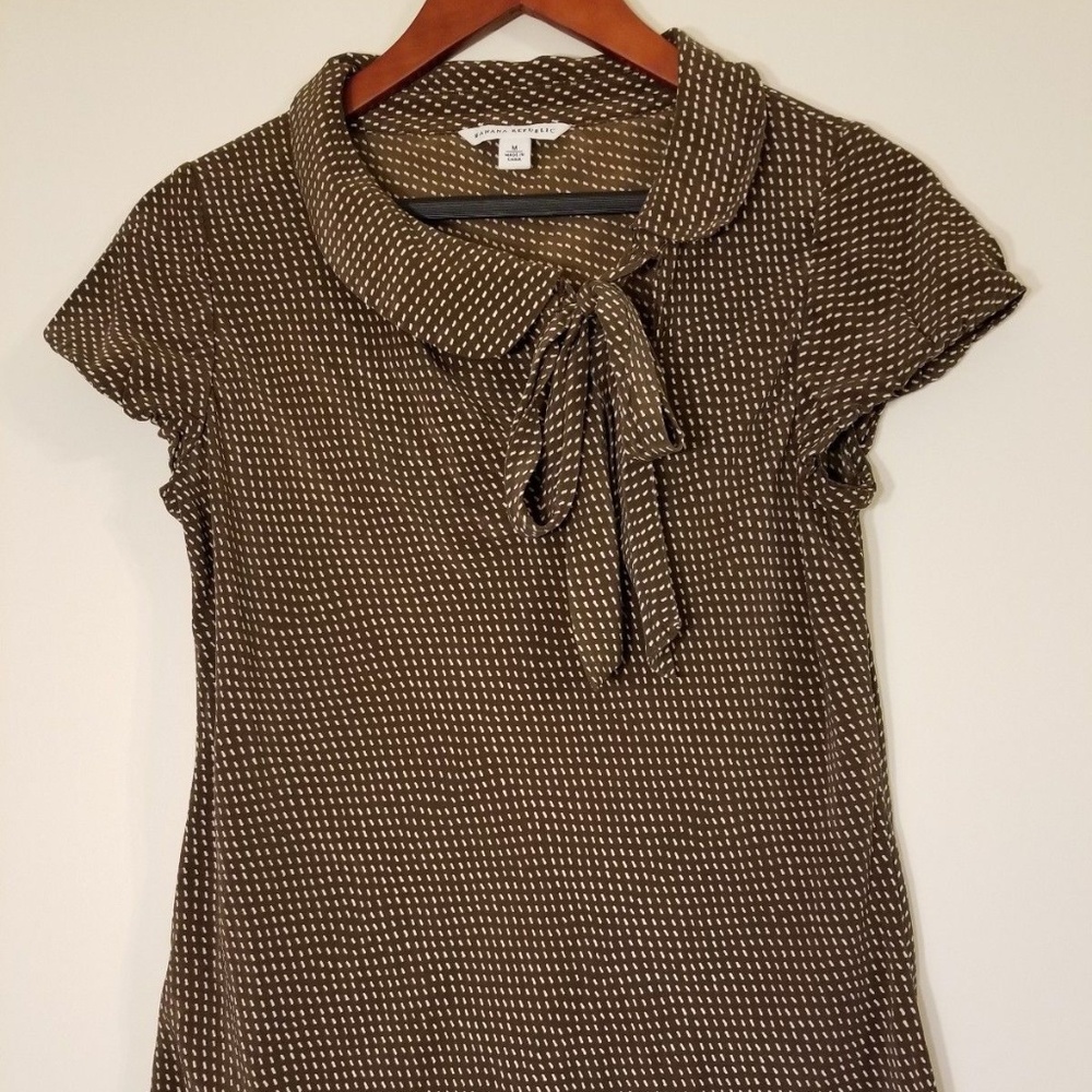 Banana Republic Brown Blouse